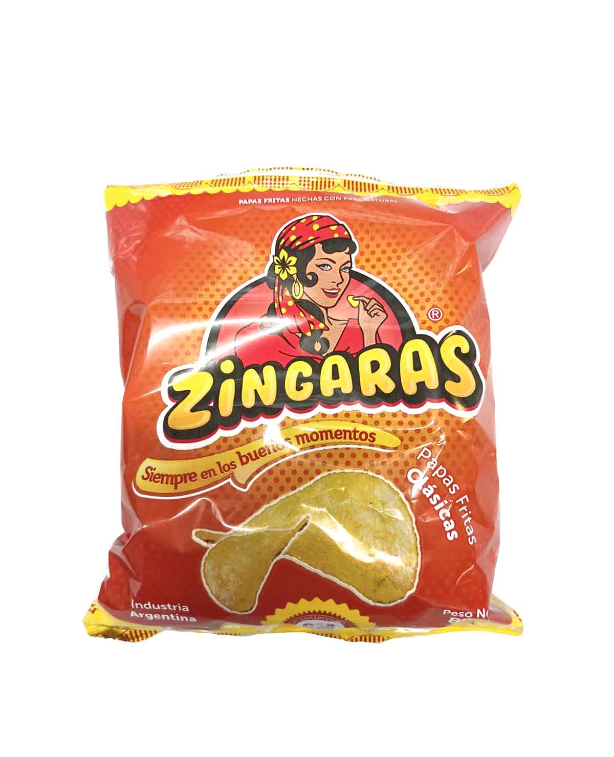 Papas Fritas Zingaras x 80 Gr